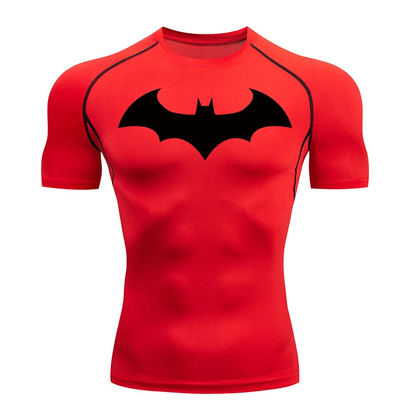 Bat Graphic Compression Shirts