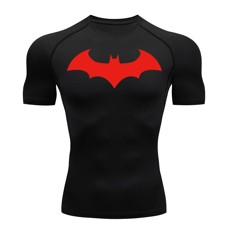 Bat Graphic Compression Shirts