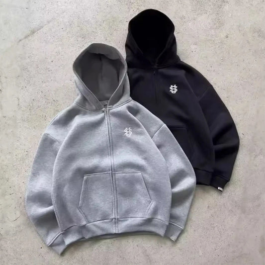 Streetwear Hoodie Sets Mens