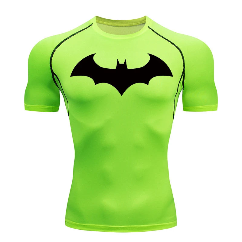 Bat Graphic Compression Shirts