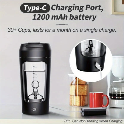 500ML Electric Shaker Bottle