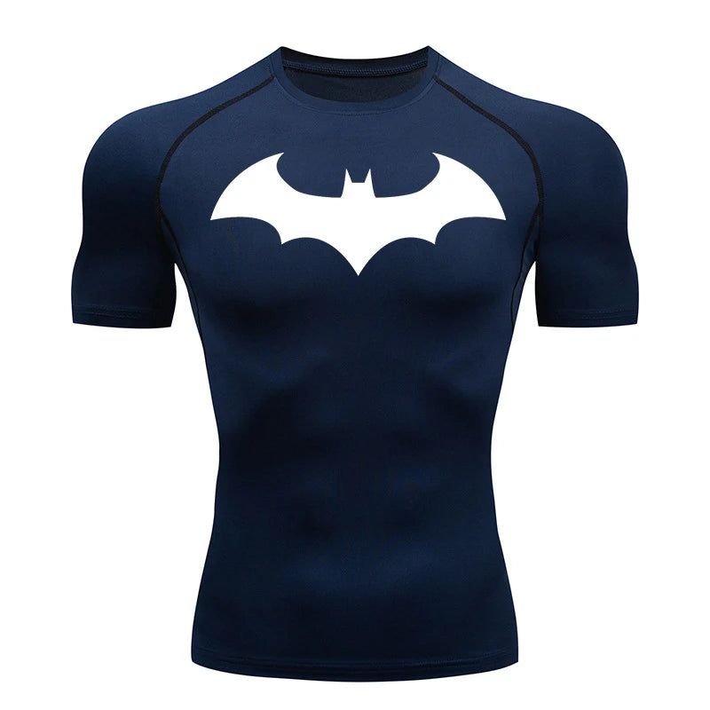 Bat Graphic Compression Shirts